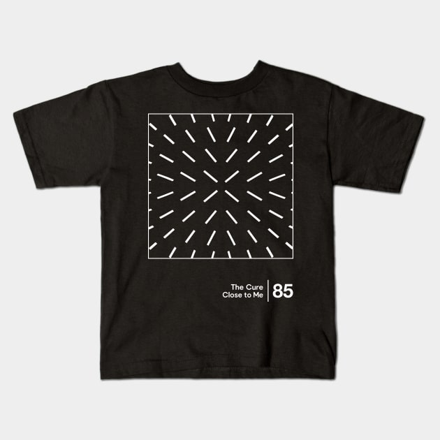 Close to Me - Minimal Style Graphic Artwork Kids T-Shirt by saudade